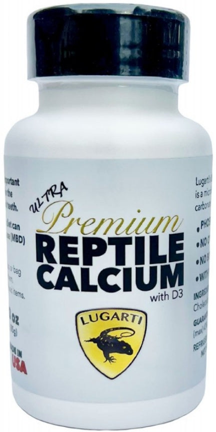 3 oz Lugarti Ultra Premium Reptile Calcium with D3