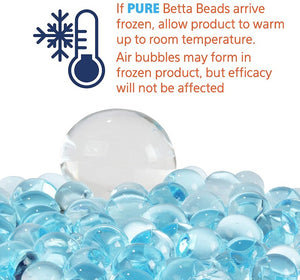6 count Aqueon Pure Betta Beads Blue