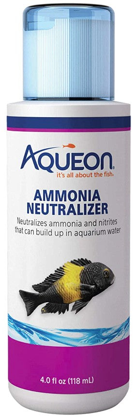 24 oz (6 x 4 oz) Aqueon Ammonia Neutralizer for Freshwater and Saltwater Aquariums