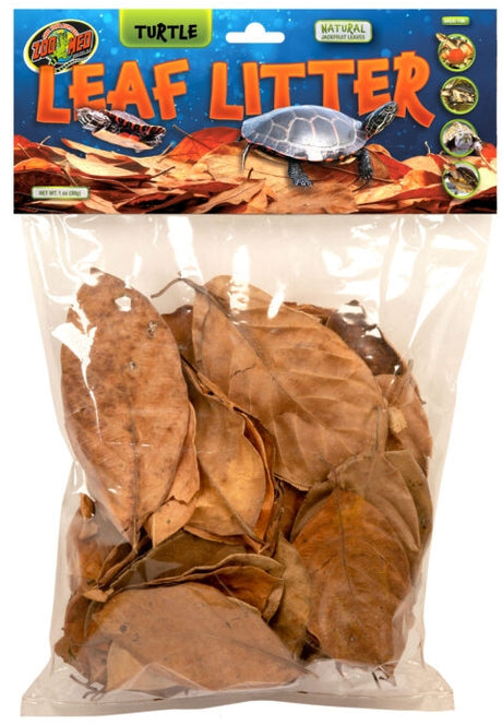 1 count Zoo Med Reptile Leaf Litter for Turtles