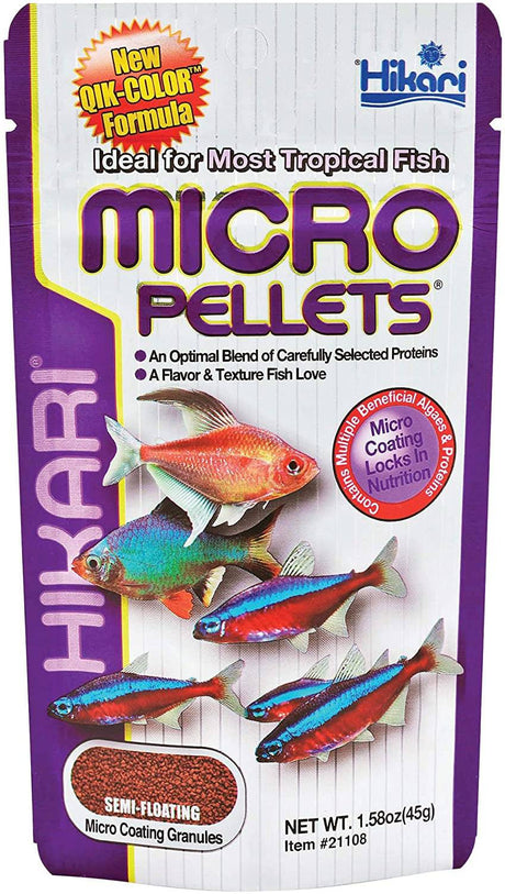 Hikari Micro Pellets Tropical Fish Food