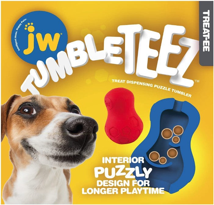 3 count JW Pet Tumble Teez Puzzle Toy for Dogs Large