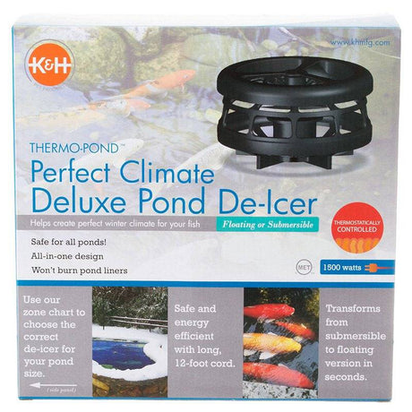 K&H Pet Thermo-Pond Perfect Climate Deluxe Pond De-Icer