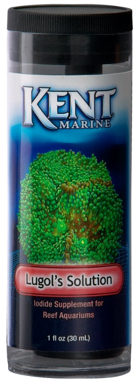 1 oz Kent Marine Lugols Solution Iodide Supplement for Reef Aquariums