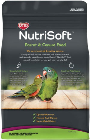 9 lb (3 x 3 lb) Kaytee NutriSoft Conure and Parrot Food
