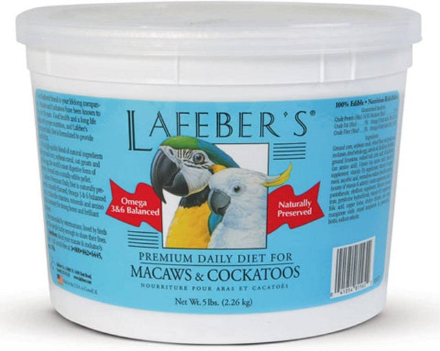 Lafeber Premium Daily Diet for Macaws and Cockatoos - PetMountain.com