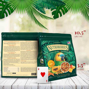 Lafeber Tropical Fruit Nutri-Berries Parrot Food - PetMountain.com
