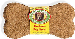 24 count Natures Animals Dog Bone All Natural Dog Biscuits Cheddar Cheese Treat