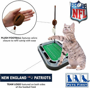 1 count Pets First New England Patriots Cat Scratcher