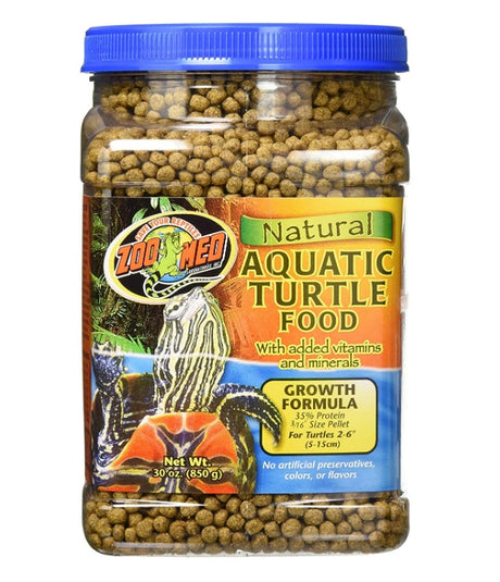 30 oz Zoo Med Aquatic Turtle Growth Food Formula