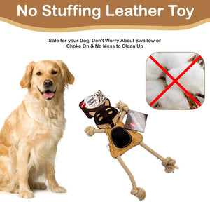 1 count Spot Dura Fused Leather Forest Animal Dog Toy