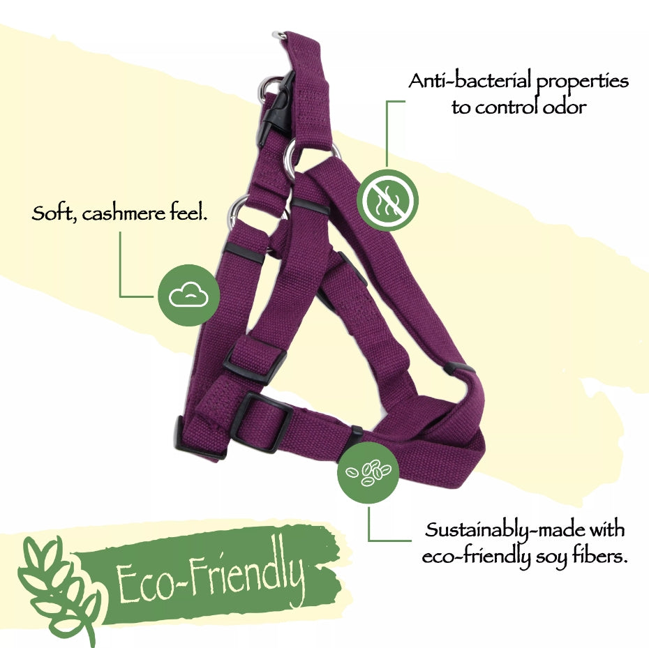 Coastal Pet New Earth Soy Comfort Wrap Dog Harness Forest Green - PetMountain.com