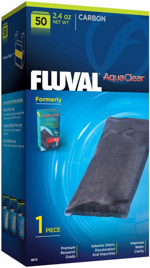 50 gallon - 6 count AquaClear Filter Insert Activated Carbon