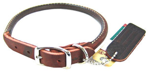Circle T Latigo Leather Round Collars - PetMountain.com