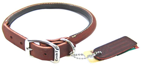 18"L x 3/4"W Circle T Latigo Leather Round Collars
