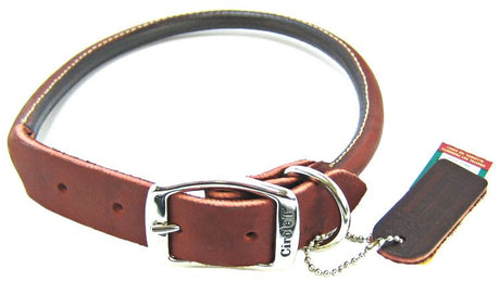 22"L x 1"W Circle T Latigo Leather Round Collars
