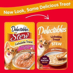 1 count Hartz Delectables Stew Lickable Treat for Cats Chicken