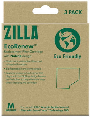 18 count (6 x 3 ct) Zilla EcoRenew Replacement Filter Cartridges
