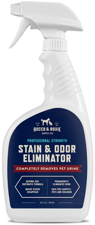 96 oz (3 x 32 oz) Rocco and Roxie Professional Strength Stain and Odor Eliminator