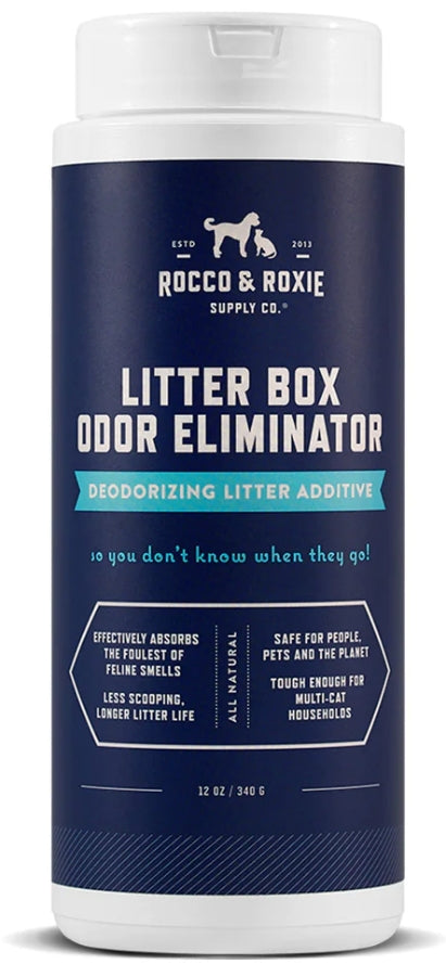 48 oz (4 x 12 oz) Rocco and Roxie Litter Box Odor Eliminating Additive