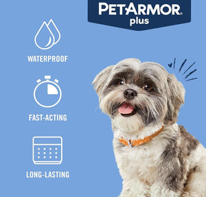 9 count (3 x 3 ct) PetArmor Plus Flea and Tick Treatment for Small Dogs (5-22 Pounds)