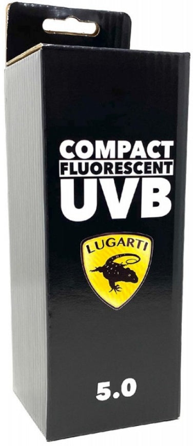 26 watt - 3 count Lugarti Compact Fluorescent UVB Bulb 5.0