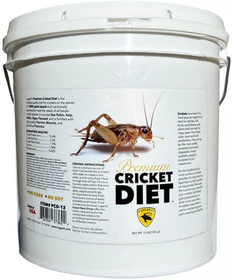 12 lb Lugarti Premium Cricket Diet