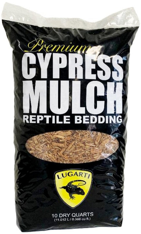 10 quart Lugarti Premium Cypress Mulch Reptile Bedding