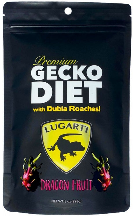 24 oz (3 x 8 oz) Lugarti Premium Gecko Diet Dragon Fruit Flavor