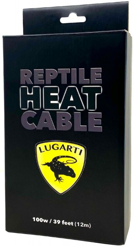 2 count (2 x 1 ct) Lugarti Reptile Heat Cable for Terrariums 100 Watt