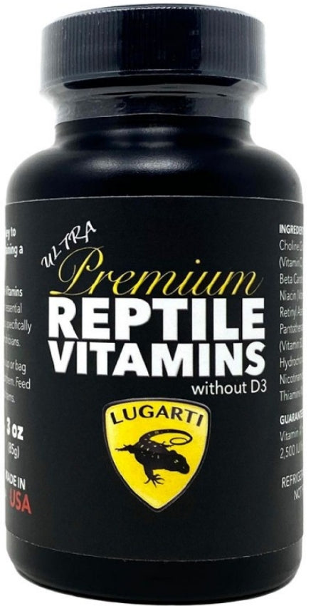 3 oz Lugarti Ultra Premium Reptile Vitamins without D3