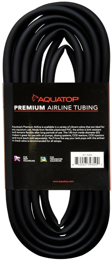 13 feet Aquatop Premium Airline Tubing Black