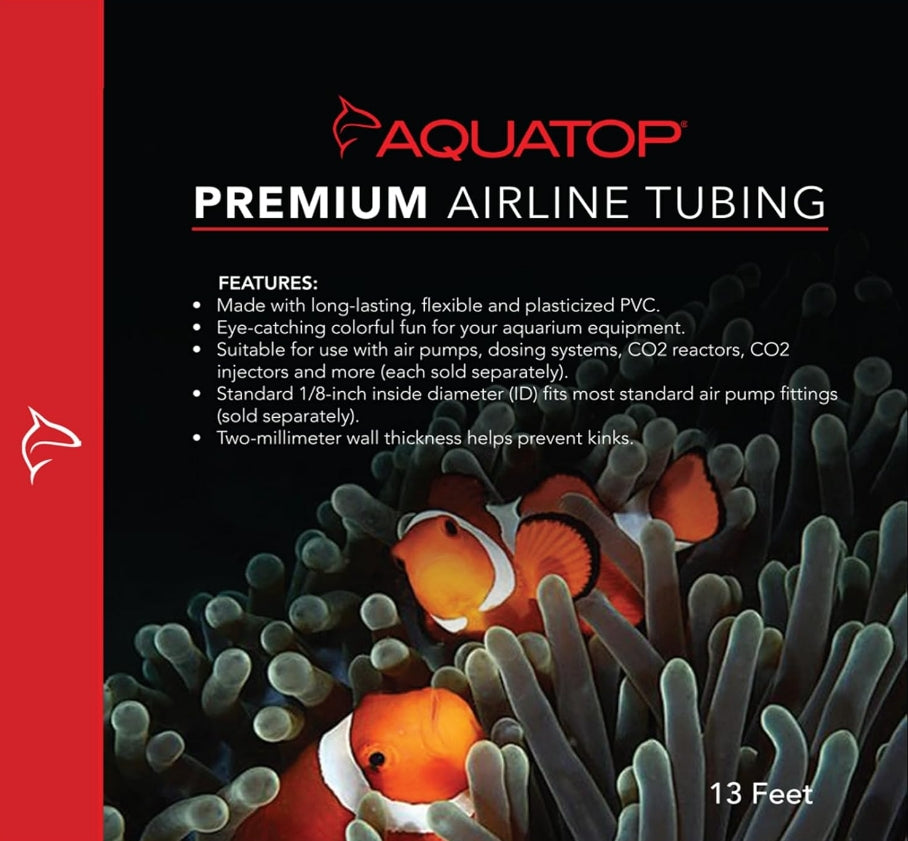 52 feet (4 x 13 ft) Aquatop Premium Airline Tubing Clear
