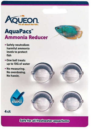 4 count Aqueon AquaPacs Ammonia Reducer