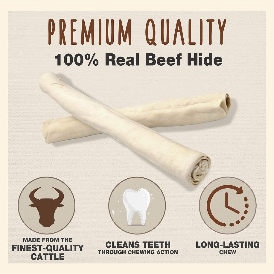 4 count Cadet Premium Grade Beef Hide Retriever Rolls