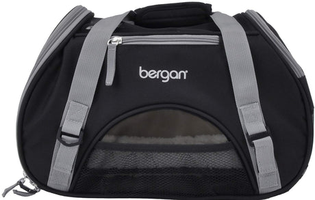 Small - 1 count Bergan Comfort Carrier Black and Grey