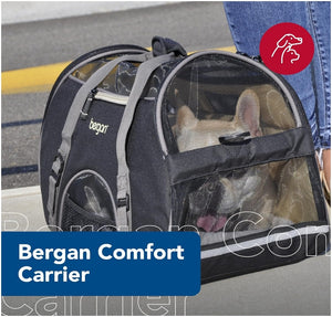 Small - 1 count Bergan Comfort Carrier Black and Grey