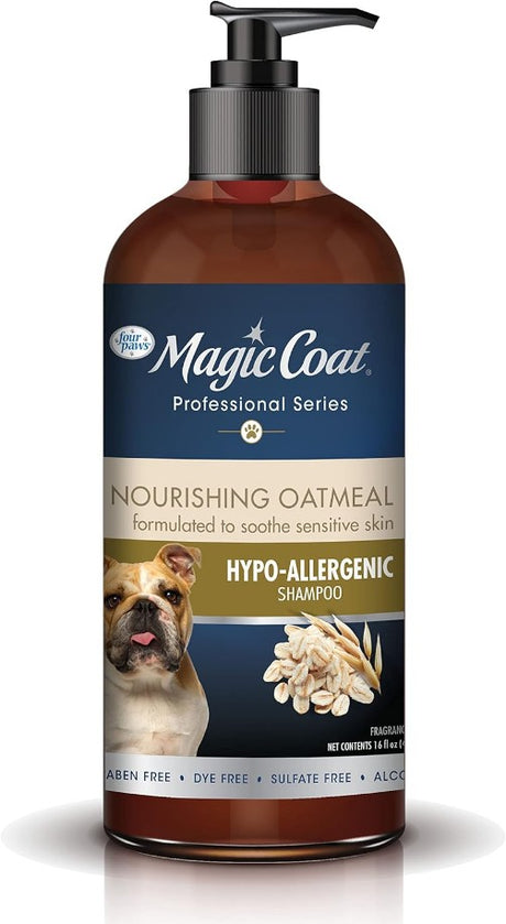 48 oz (3 x 16 oz) Magic Coat Professional Series Nourishing Oatmeal Hypo-Allergenic Dog Shampoo