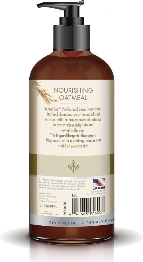 16 oz Magic Coat Professional Series Nourishing Oatmeal Hypo-Allergenic Dog Shampoo