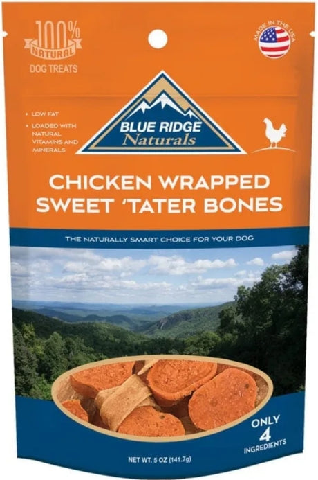 5 oz Blue Ridge Naturals Chicken Wrapped Sweet Tater Bones