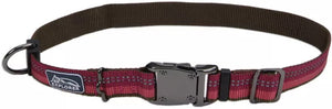 12-18"L x 1"W Coastal Pet K9 Explorer Reflective Adjustable Dog Collar Berry Red