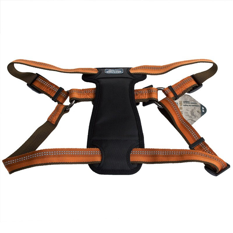 Coastal Pet K9 Explorer Reflective Adjustable Padded Dog Harness Campfire Orange - PetMountain.com