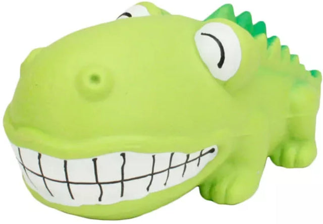 1 count Coastal Pet Rascals Big Head Alligator Grunt Toy