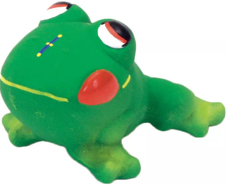 3 count (3 x 1 ct) Coastal Pet Rascals Latex Frog Toy