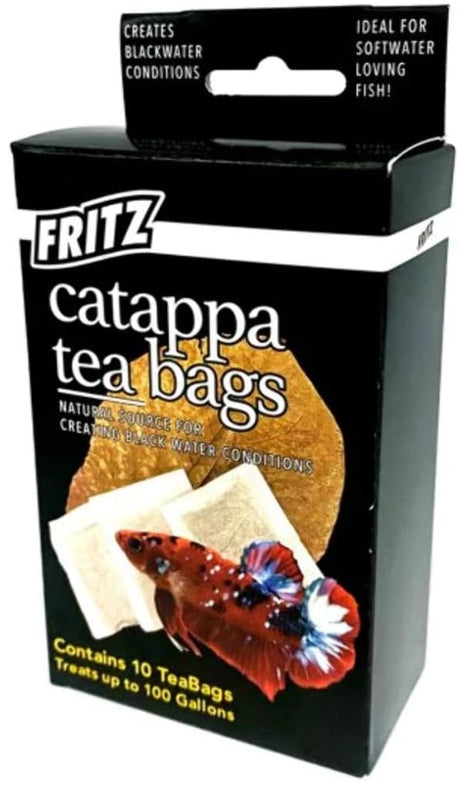 10 count Fritz Aquatics Catappa Tea Bags