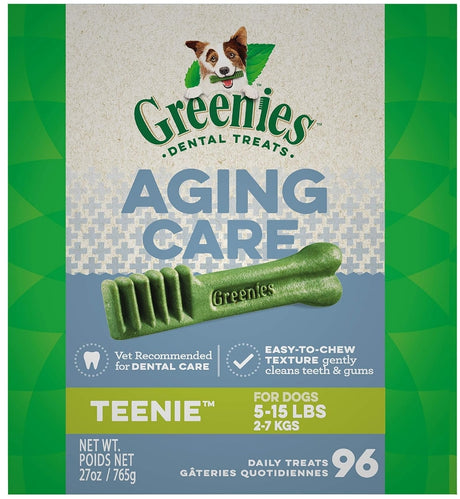 27 oz Greenies Aging Care Dental Treat Teenie