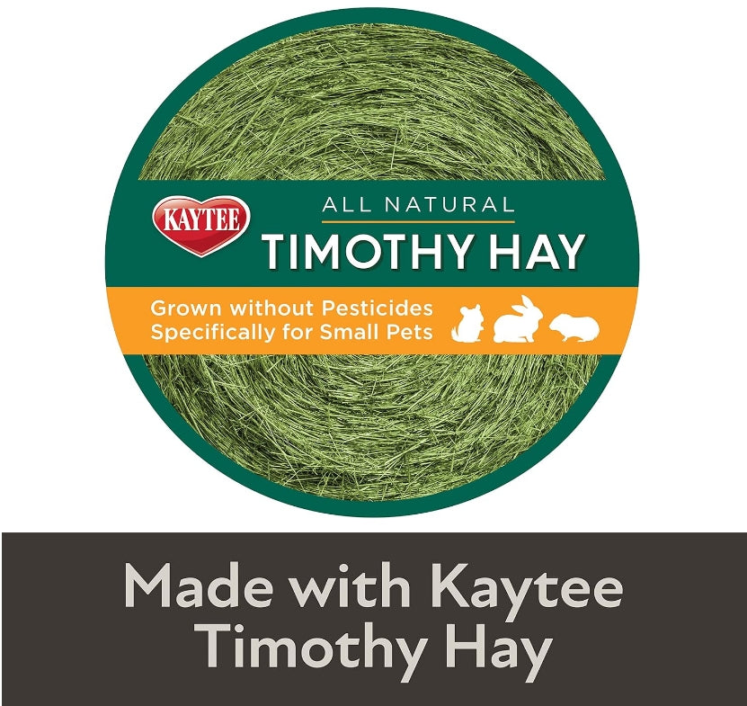 3.5 oz Kaytee Field and Forest Mini Hay Bale Apple