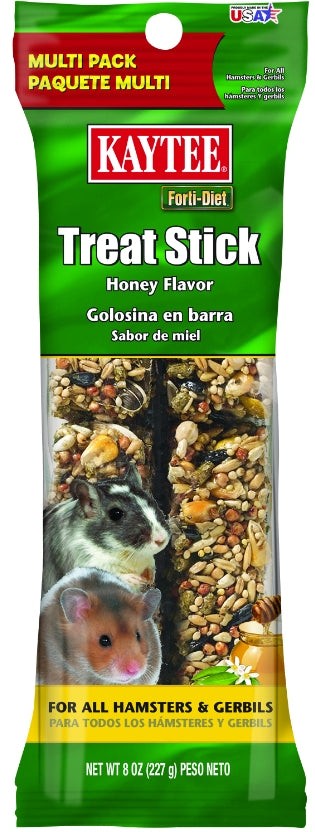 72 oz (9 x 8 oz) Kaytee Forti Diet Honey Treat Sticks for Gerbils and Hamsters