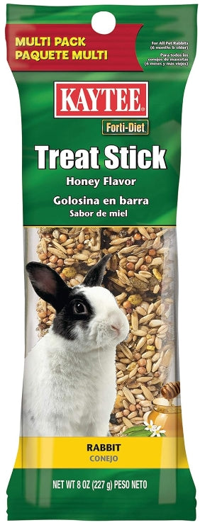 8 oz Kaytee Forti Diet Honey Treat Sticks for Rabbits