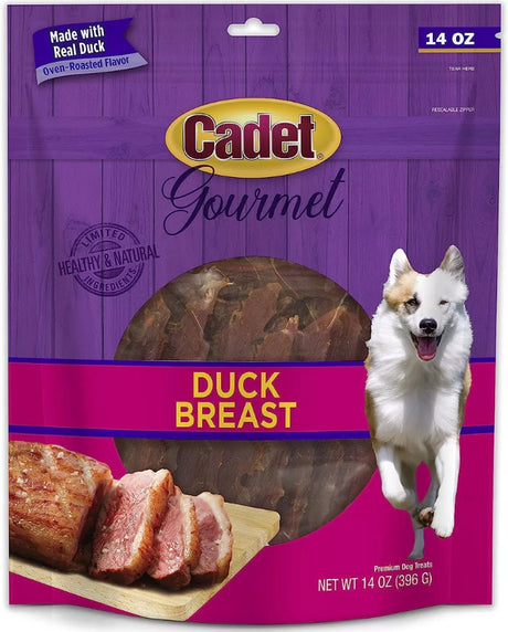 42 oz (3 x 14 oz) Cadet Gourmet Duck Breast Treats for Dogs